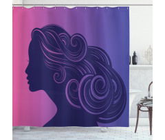 Gradient Background Shower Curtain