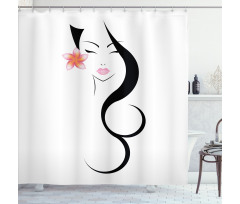 Traditional Beauty Shower Curtain