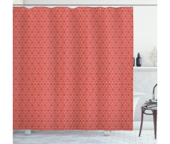 Warm Colored Arrangement Shower Curtain