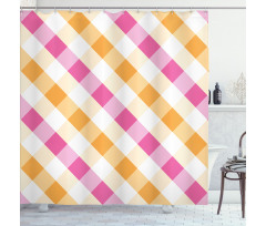 Traditional Stripes Design Shower Curtain