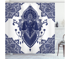 Holistic Sign for Success Shower Curtain