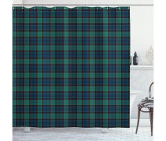 Scottish Folklore Pattern Shower Curtain