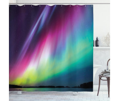 Starry Night Photo Shower Curtain