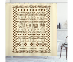 Traditional Africa Shower Curtain