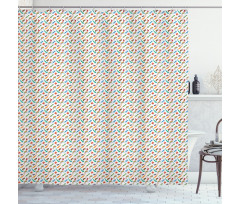 Exotic Fauna Elements Hawaii Shower Curtain