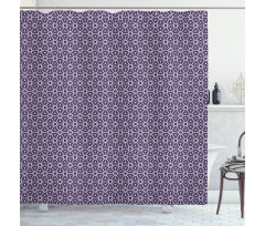 Monotone Design Romantic Shower Curtain