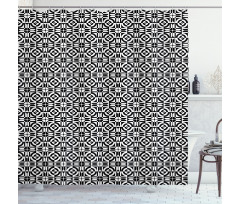 Abstract Modern Ornament Shower Curtain