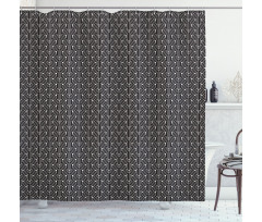 Abstract Triangle Shapes Shower Curtain