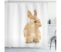 Chinese Zodiac Animal Art Shower Curtain