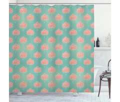 Romantic Corsage of Flowers Shower Curtain