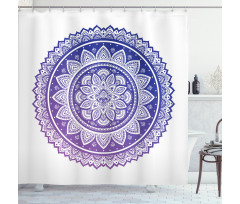 Flourishing Petals Asian Shower Curtain