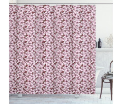 Cherry Flowers Japan Shower Curtain