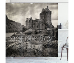 Eilean Donan Castle Scotland Shower Curtain