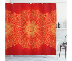 Complex Exposure Swirls Shower Curtain