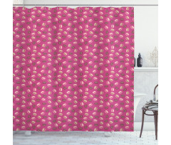 Macaroons with Cream Graphic Shower Curtain