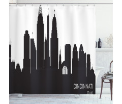 Details Towers Modern Shower Curtain