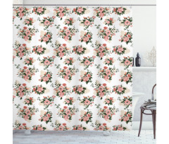 English Garden Nostalgia Shower Curtain