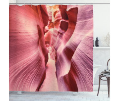 Famous Pink Antelope Canyon Shower Curtain