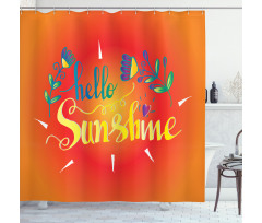 Spring in Blossom Shower Curtain