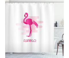 Tropical Bird Shower Curtain