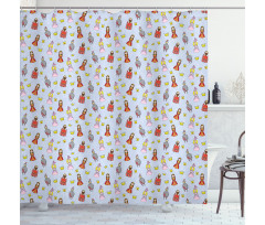 Princess Queen King Knight Shower Curtain