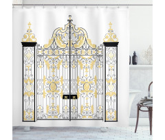 Kensington Royal Palace Door Shower Curtain