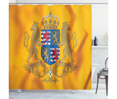 Duke of Luxembourg Insignia Shower Curtain