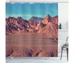 Mountain Argentina Desert Shower Curtain