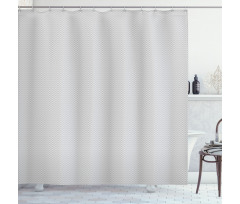 Modern Minimalistic Shower Curtain