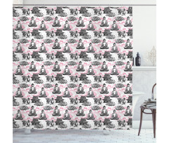 Oriental Dragon House Shower Curtain