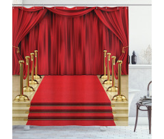 Carpet Gala Stage Curtain Shower Curtain