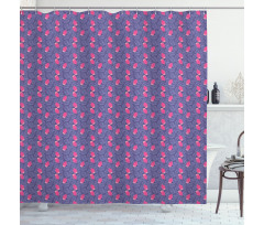 Exotic Plantation Leaves Shower Curtain