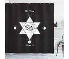 Eye of Providence Shower Curtain