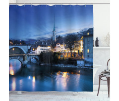 Classical Buildings Shower Curtain