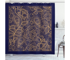 Lace Look Style in Square Shower Curtain