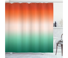 Quirky Simple Color Change Shower Curtain