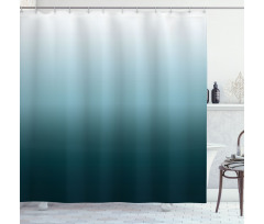 Teal Shades Design Shower Curtain