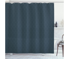 Cut out Effect Pattern Shower Curtain