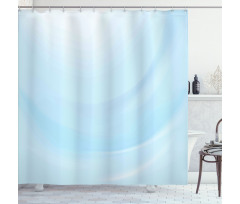 Gradient Effect Abstract Shower Curtain