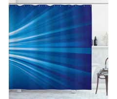 Abstract Futuristic Fantasy Shower Curtain