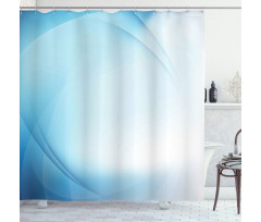 Beam Effect Abstract Modern Shower Curtain