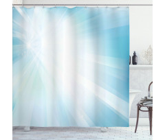 Abstract Ray Fantasy Soft Art Shower Curtain