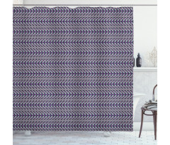 Ornament Chevrons Shower Curtain