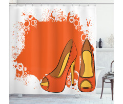 Pair of Dashing Shoes Shower Curtain