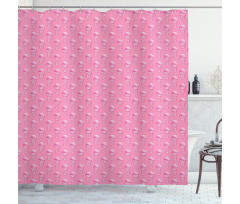 Scoops on Eat Me Cone Shower Curtain