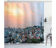 Guayaquil City at Sunset Shower Curtain