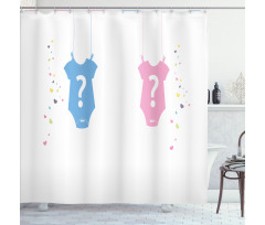 Hanging Newborn Cloth Shower Curtain