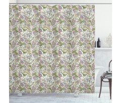 Persian Pickles Ornate Shower Curtain