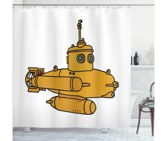 Creative Bathyscaphe Art Shower Curtain