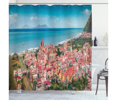 Brolo Town Aerial View Shower Curtain